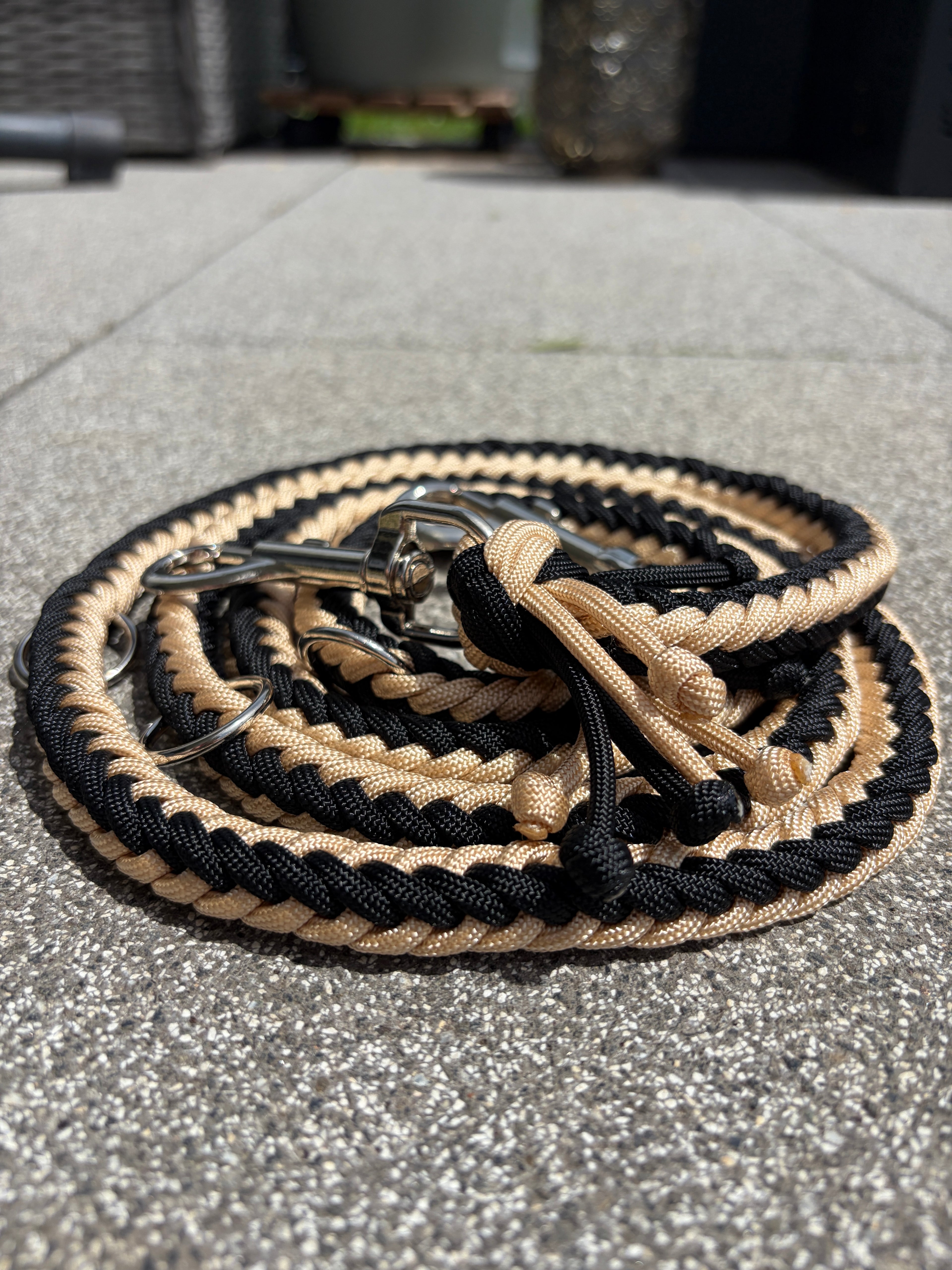 Paracord Leine - Midnight Sand